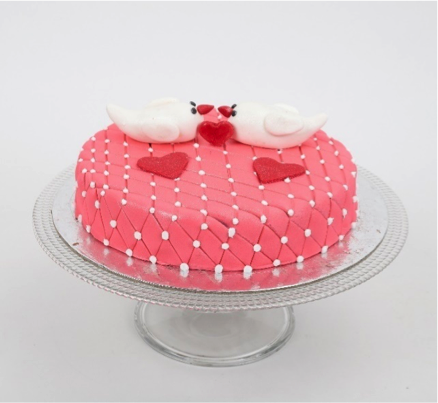 Kissing Birds Cake